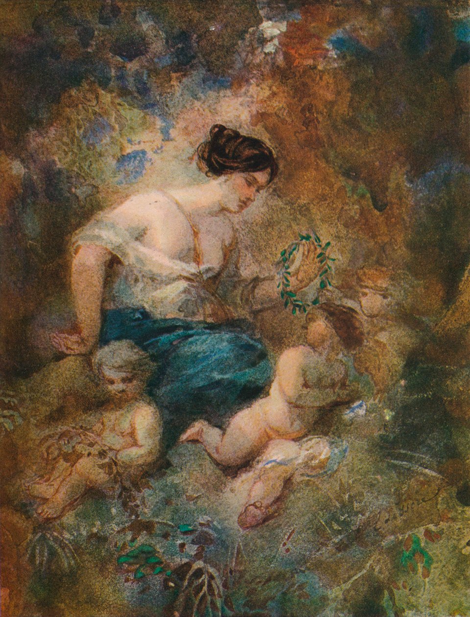 En allegori, c1869-1892, 1906. af Jules Lessore