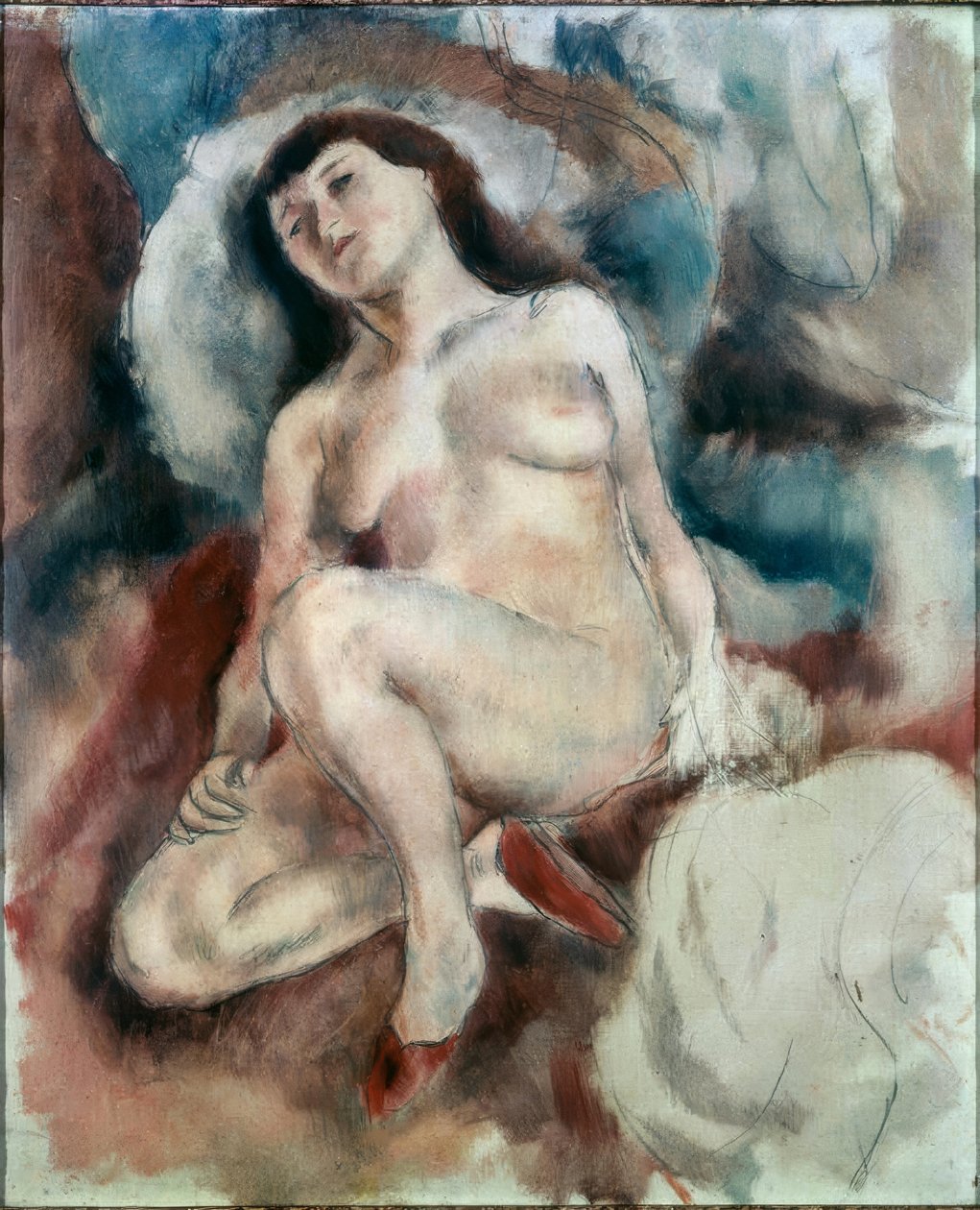 Komposition (Nøgen) af Jules Pascin