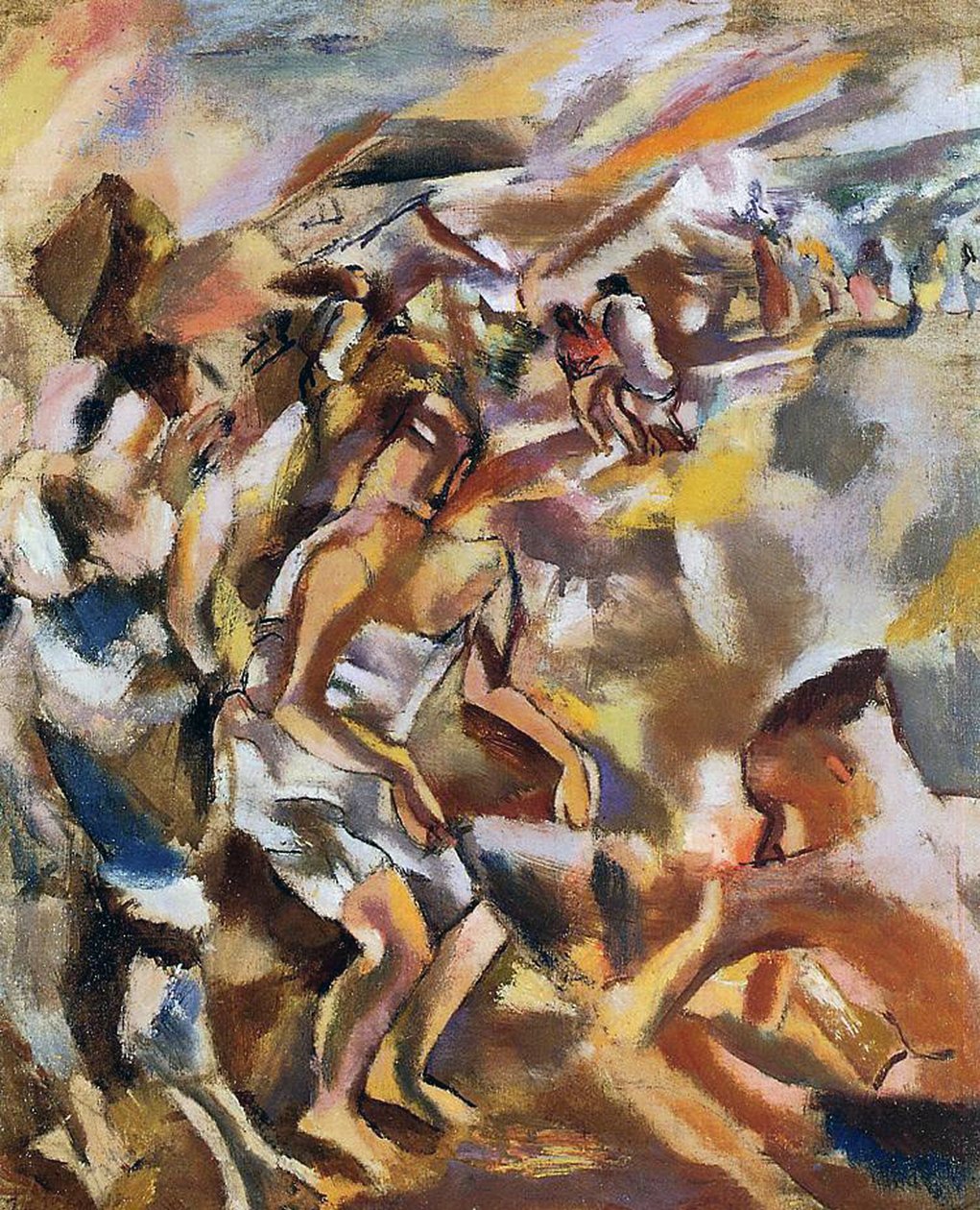 Cubanske figurer, 1917 af Jules Pascin