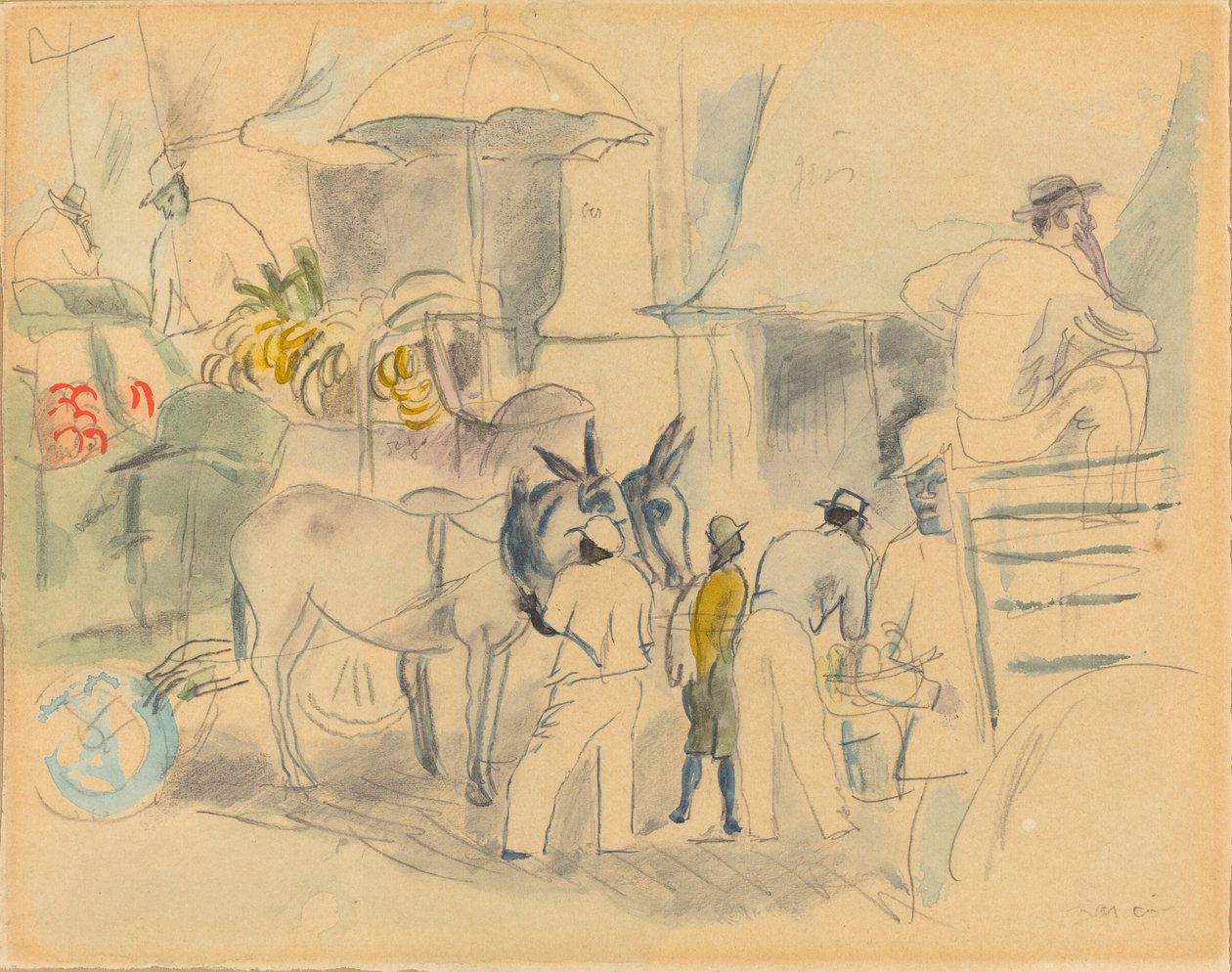 Havana af Jules Pascin