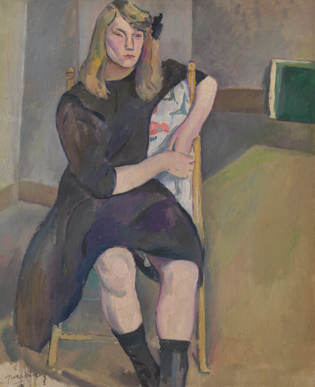 Lille Jeanne af Jules Pascin
