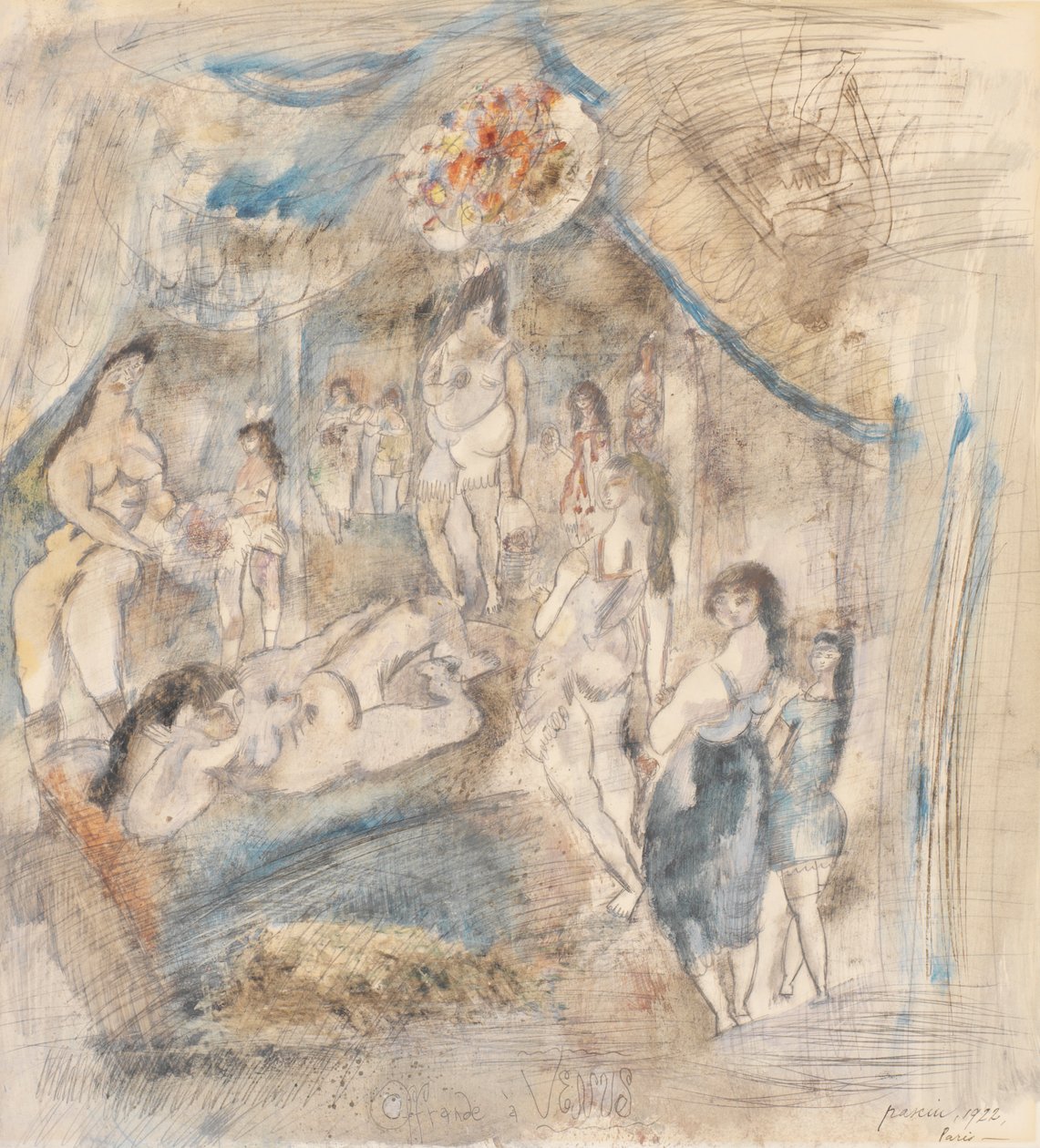Offer til Venus af Jules Pascin
