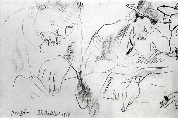 Paris-Køln af Jules Pascin