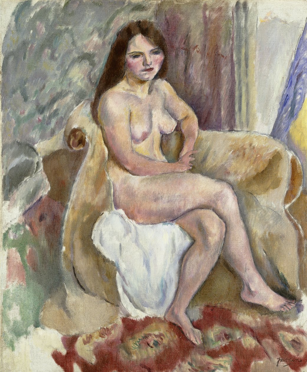Den lille bretoner; Den Lille Breton, 1912 af Jules Pascin