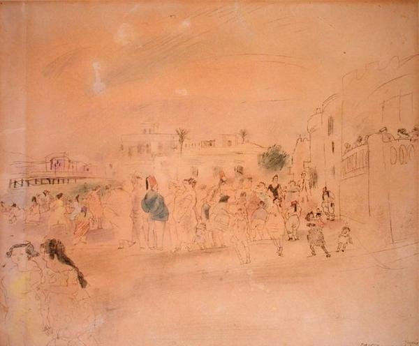 Tunis af Jules Pascin