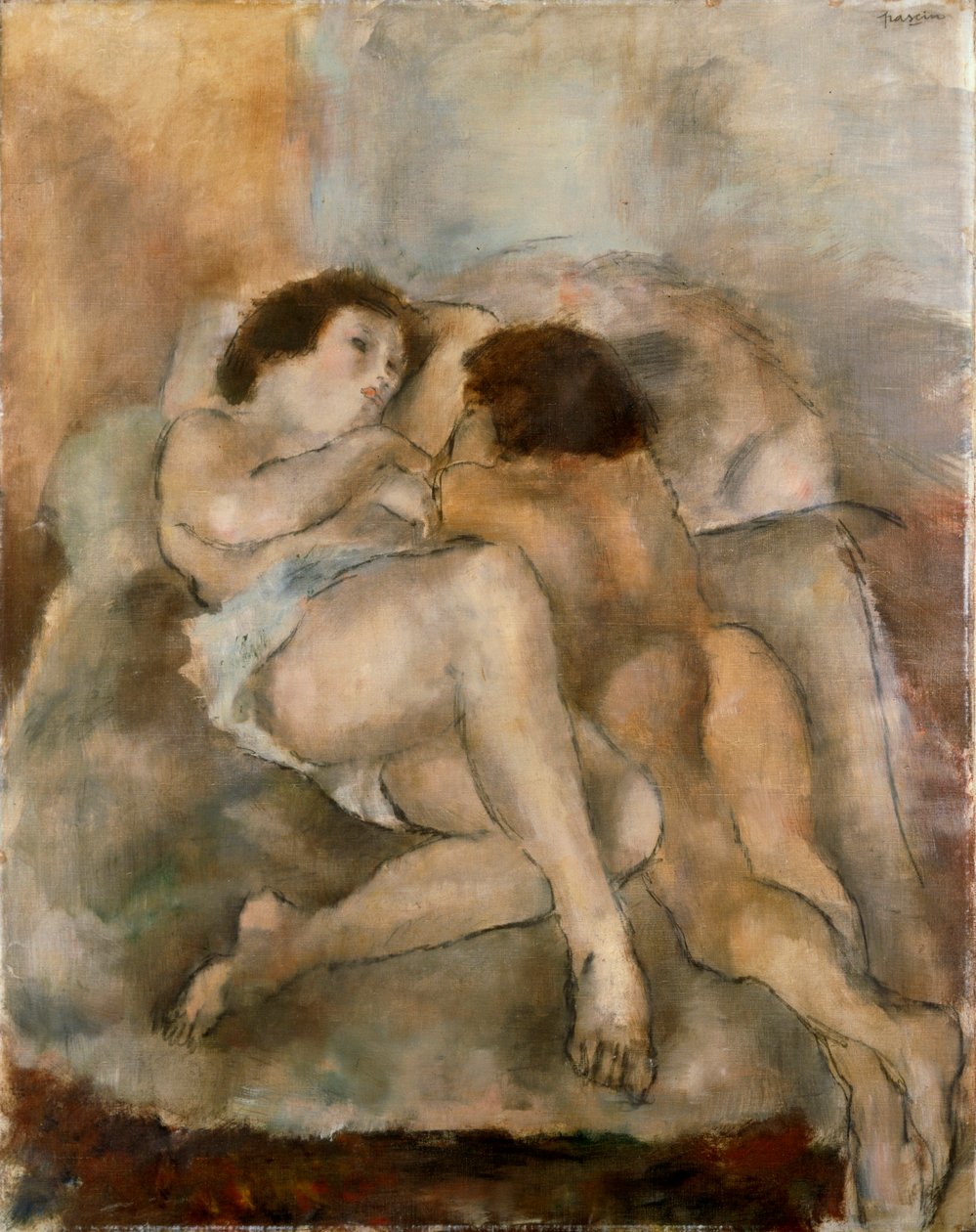 To nøgenbilleder af Jules Pascin