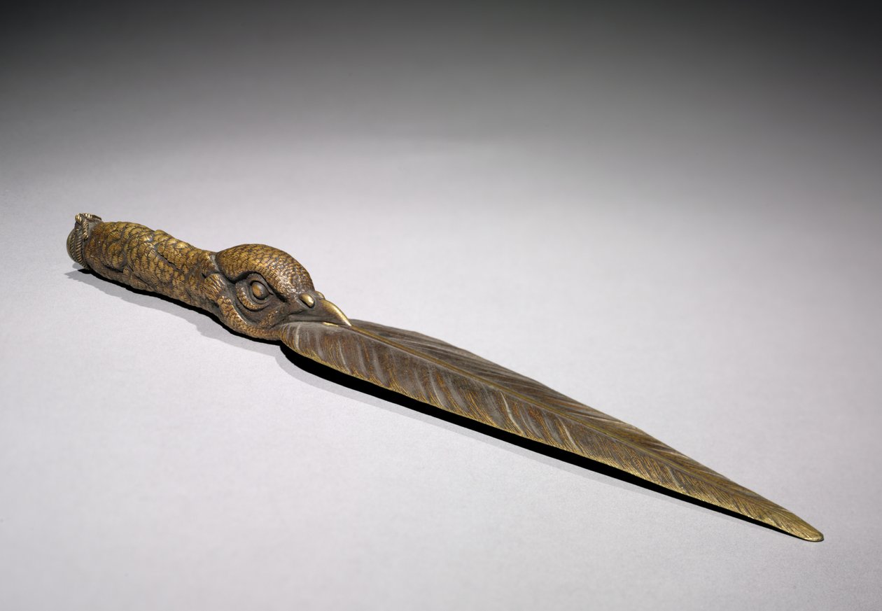 Papirkniv, 1800-tallet af Jules Pierre Moigniez