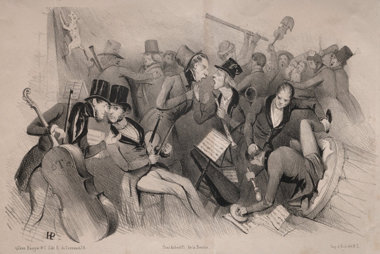 Nyheder: Provincial Philharmonic Society, 1841. af Jules Platier