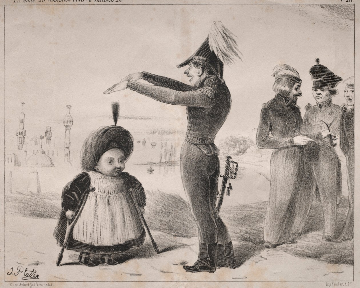 Lad de små børn komme til mig, 1840. af Jules Platier
