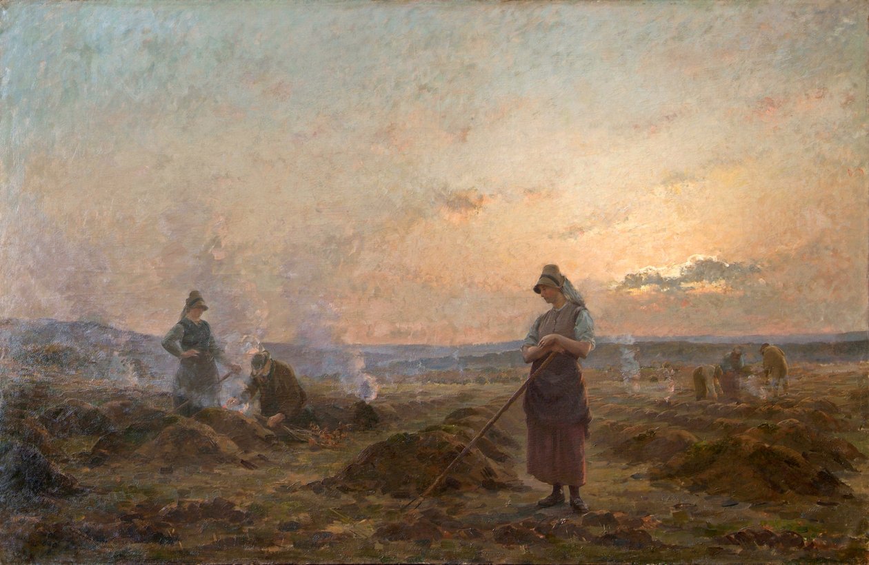 Aften i Ardennerne af Jules Raeymaekers