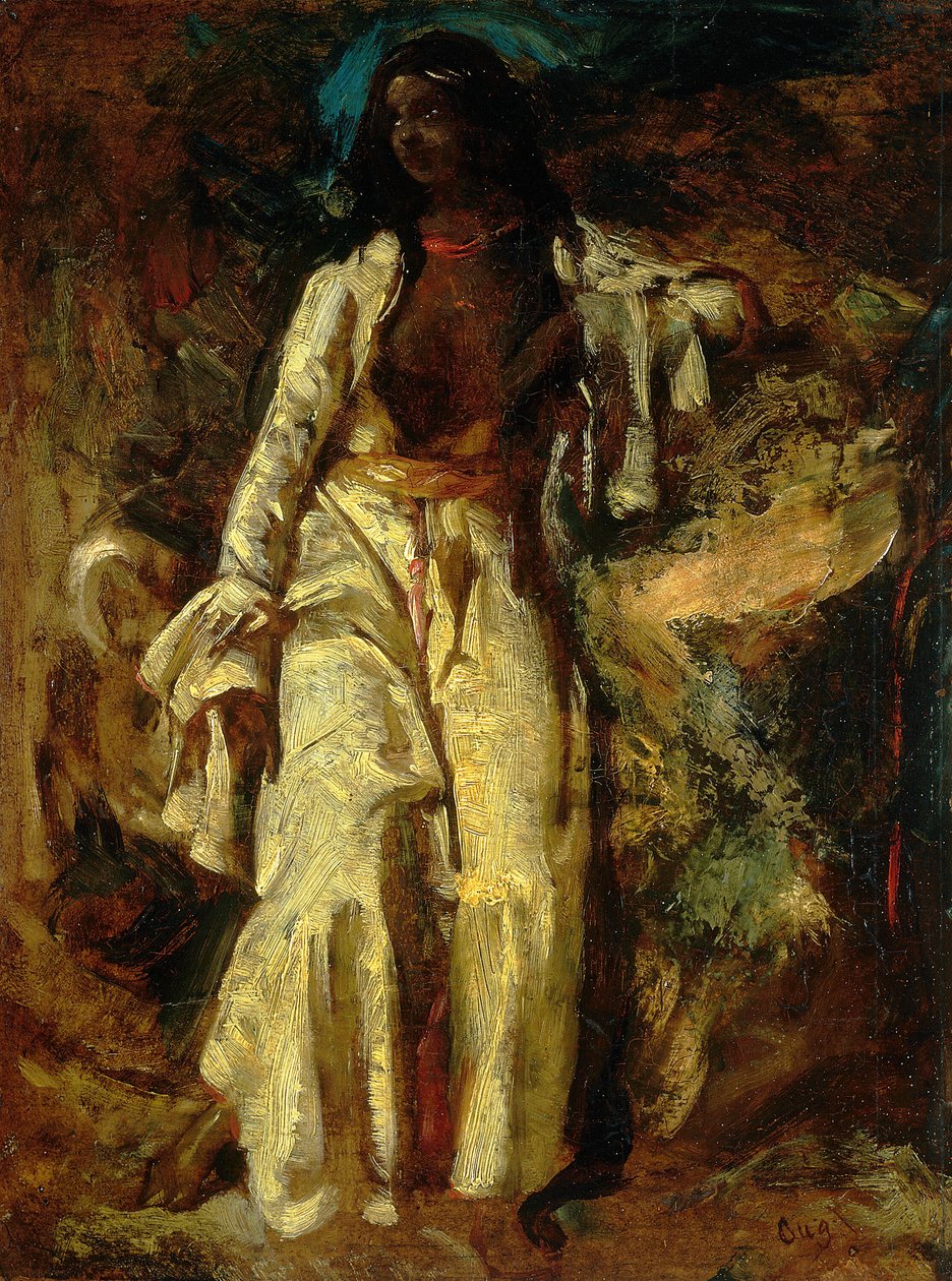 Nubisk kvinde, 182530. af Jules Robert Auguste