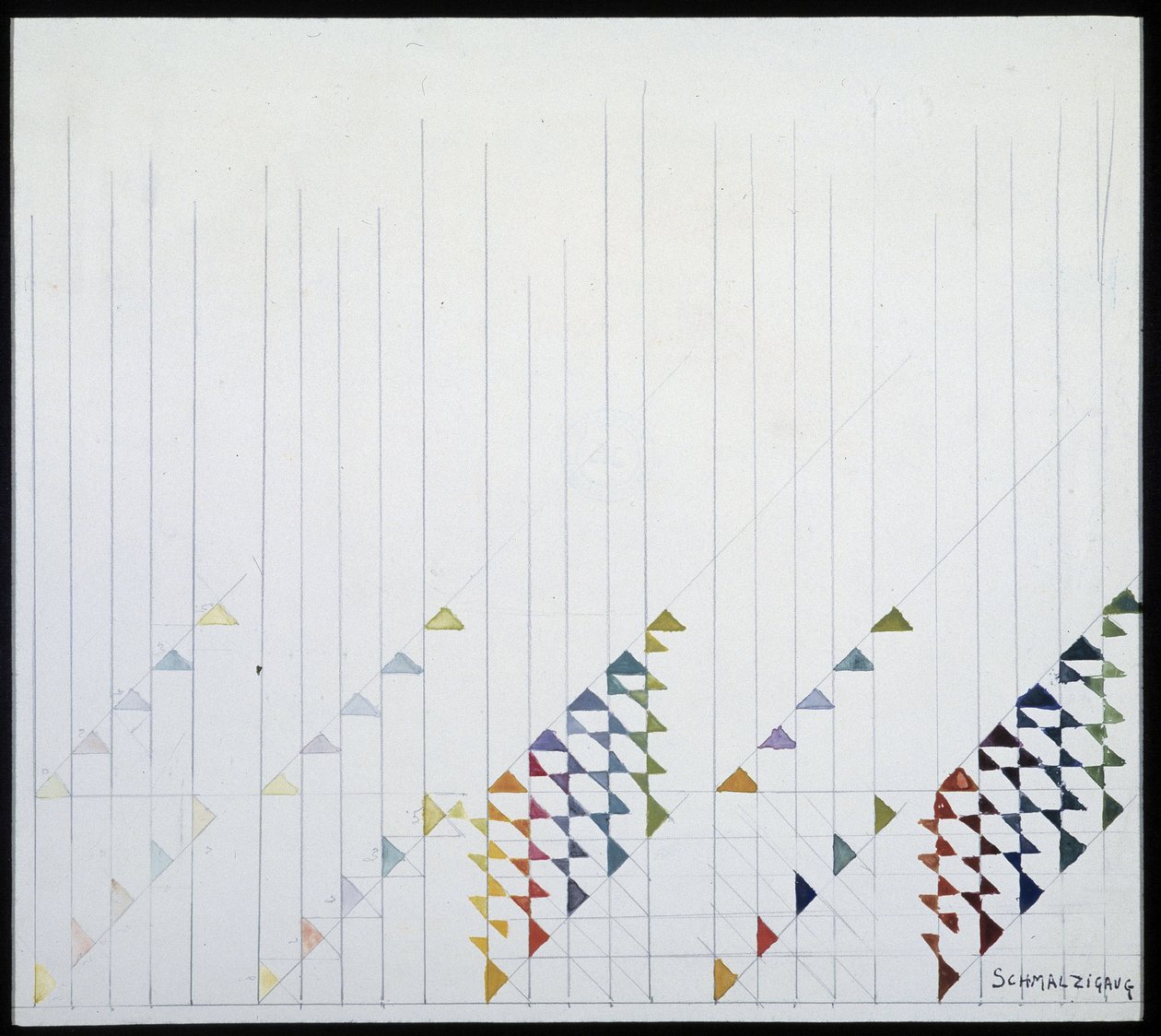 Futuristisk kunst af Jules Schmalzigang, omkring 1914 af Jules Schmalzigaug