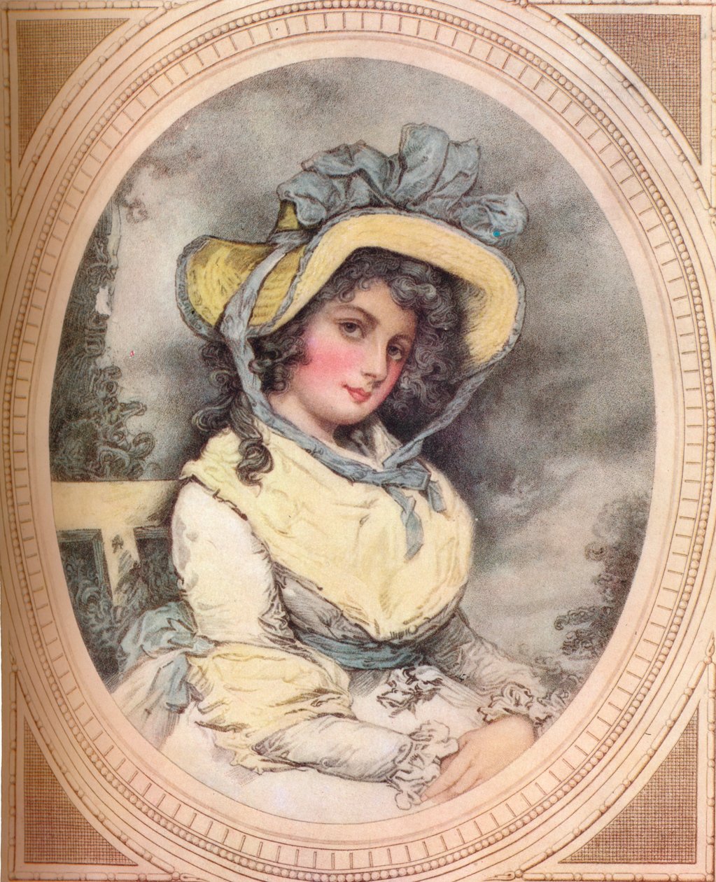Miss Fergusson, c1800-tallet, 1914 af Jules Simon Payrau