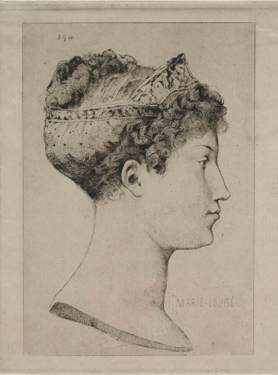 Marie Louise i Profil af Jules de Goncourt