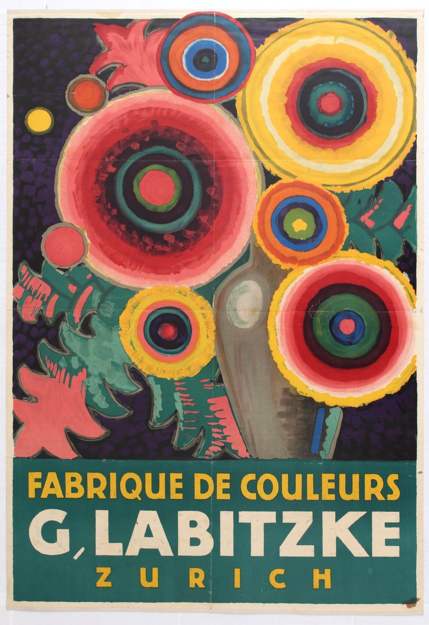 Labitzke Colour Paints Zürich, 1916. af Jules de Praetere