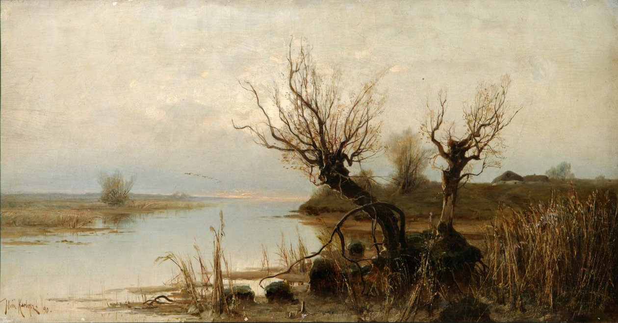 Flood Waters, 1890 af Juli Julievich Klever