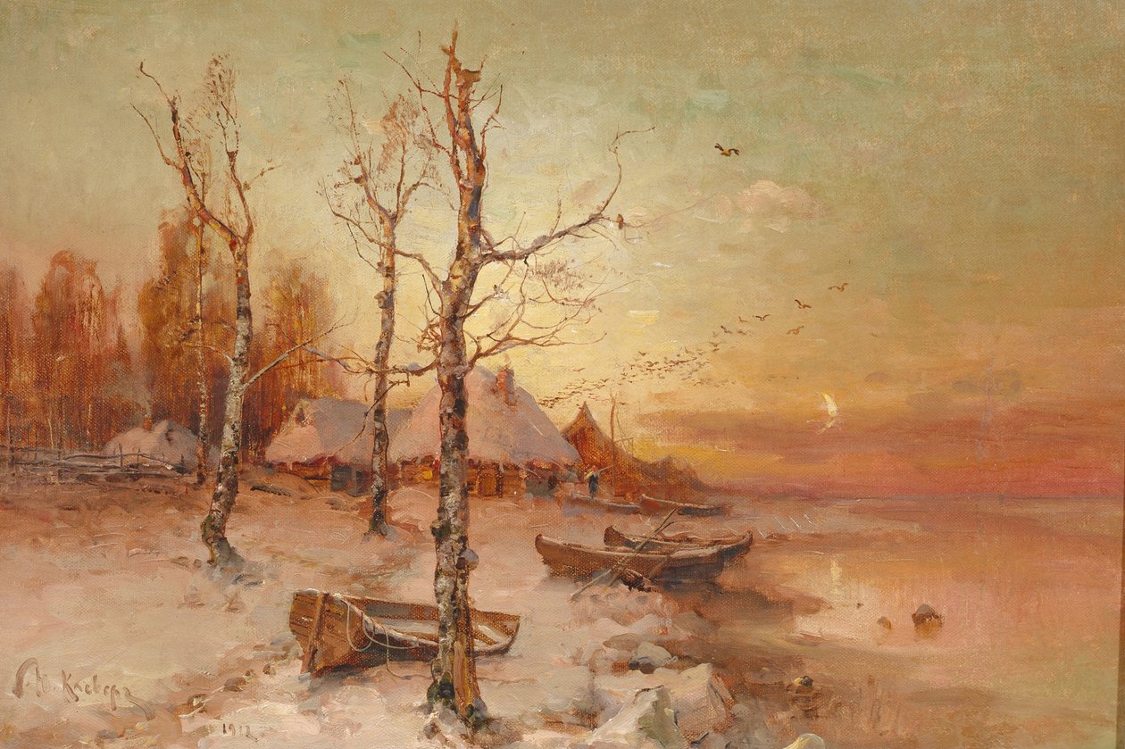 Landskab, 1912 af Juli Julievich Klever