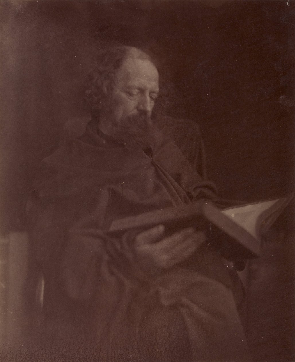 A. Tennyson af Julia Margaret Cameron