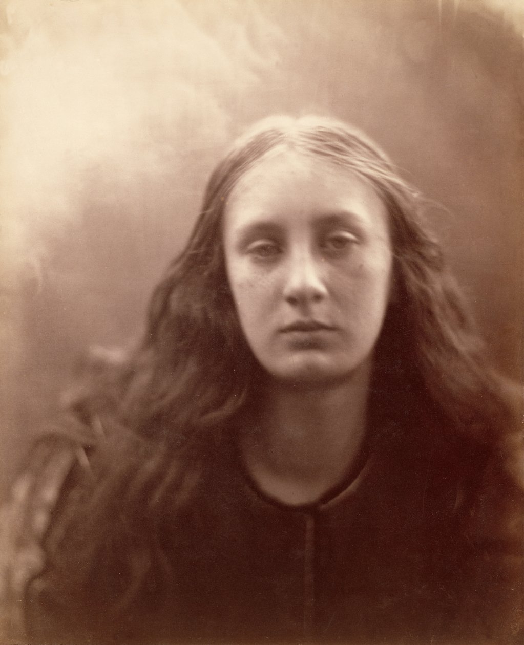 Christabel, portræt af May Prinsep, c.1867 af Julia Margaret Cameron