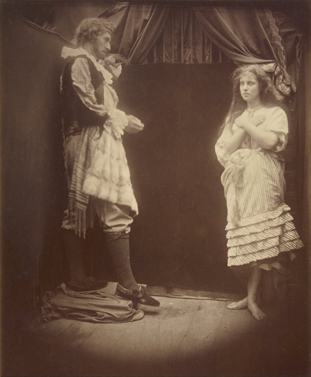 Kong Cophetua og tiggerpigen af Julia Margaret Cameron