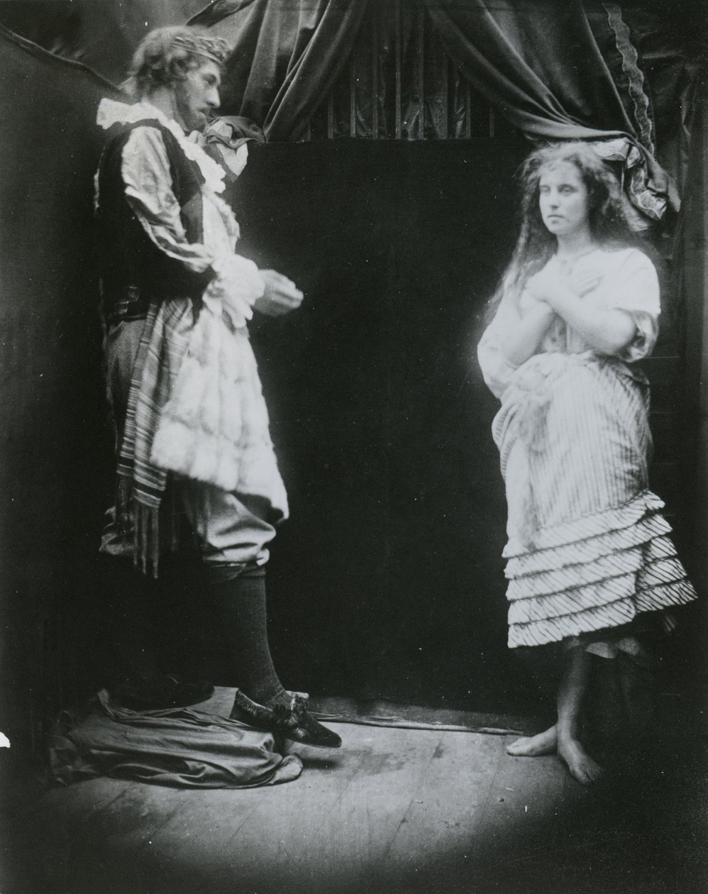King Cophetua and the Beggar Maid, en illustration fra 