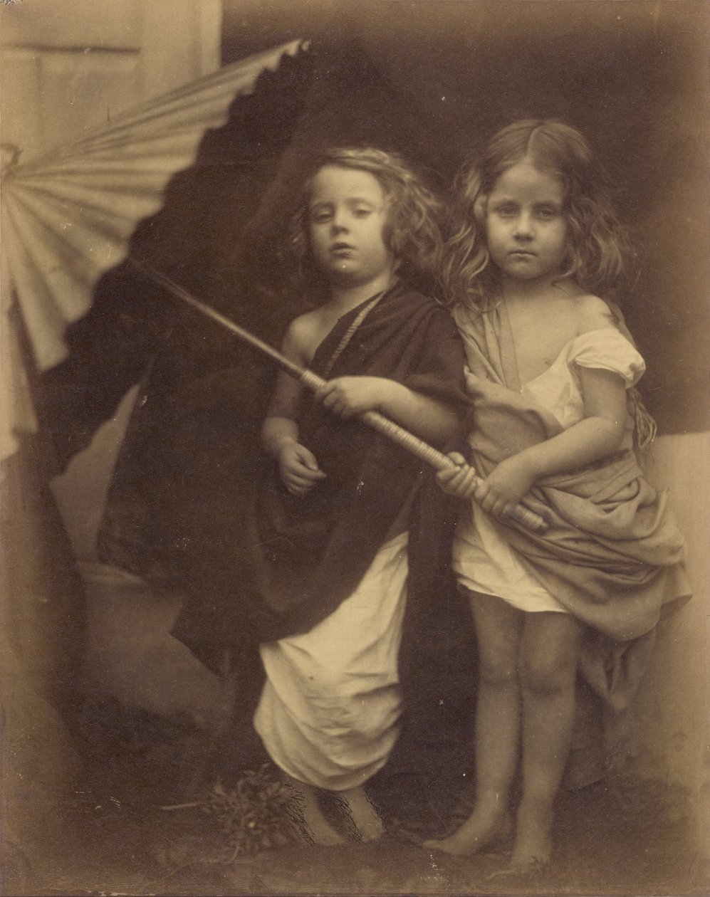 Paul og Virginia af Julia Margaret Cameron