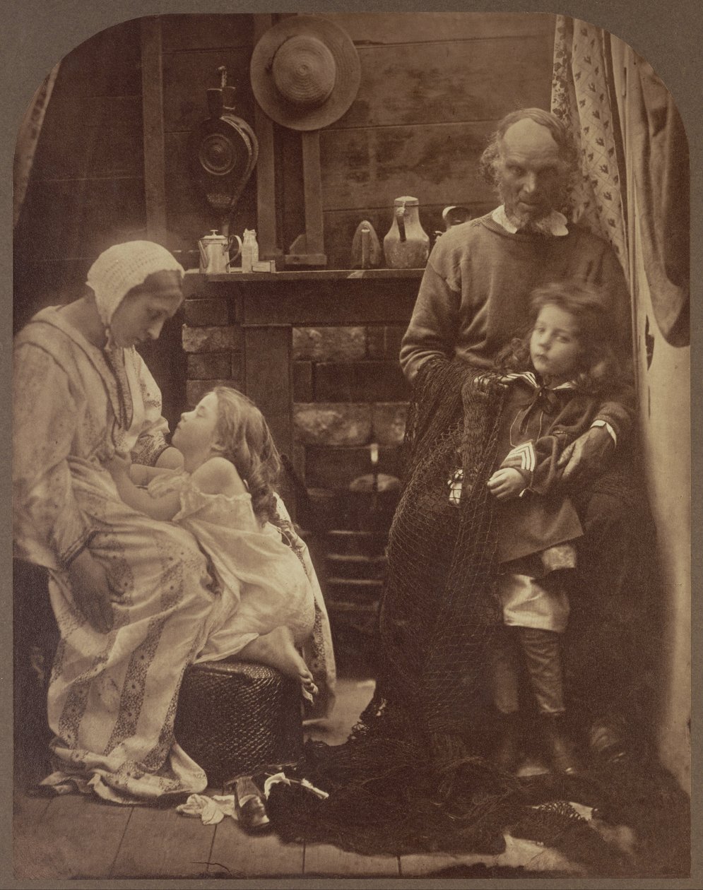 Bed Gud om at bringe far sikkert hjem af Julia Margaret Cameron