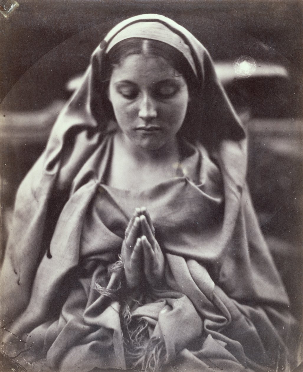 St. Agnes (albumin print) af Julia Margaret Cameron