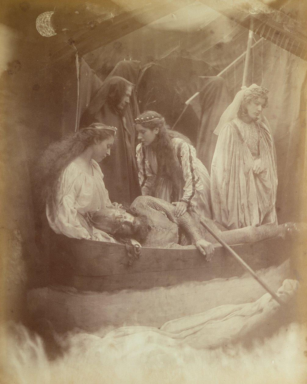 The Passing of King Arthur, Illustration fra 