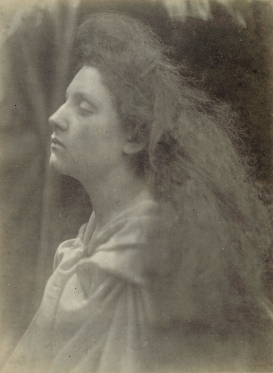 ("The Angel at the Tomb" – Englen ved graven) Mary Ann Hillier af Julia Margaret Cameron