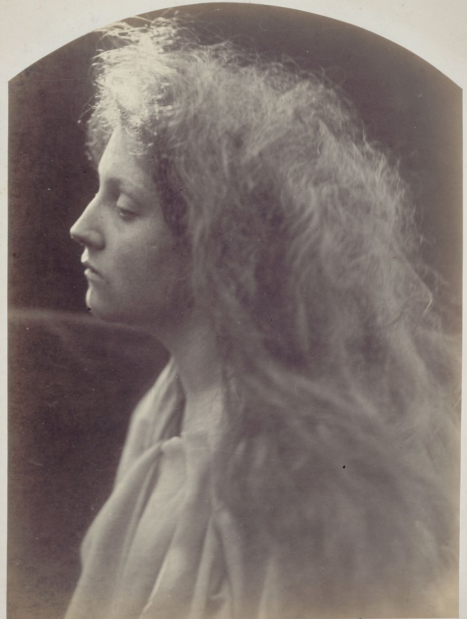 «Englen ved graven» - Mary Ann Hillier af Julia Margaret Cameron