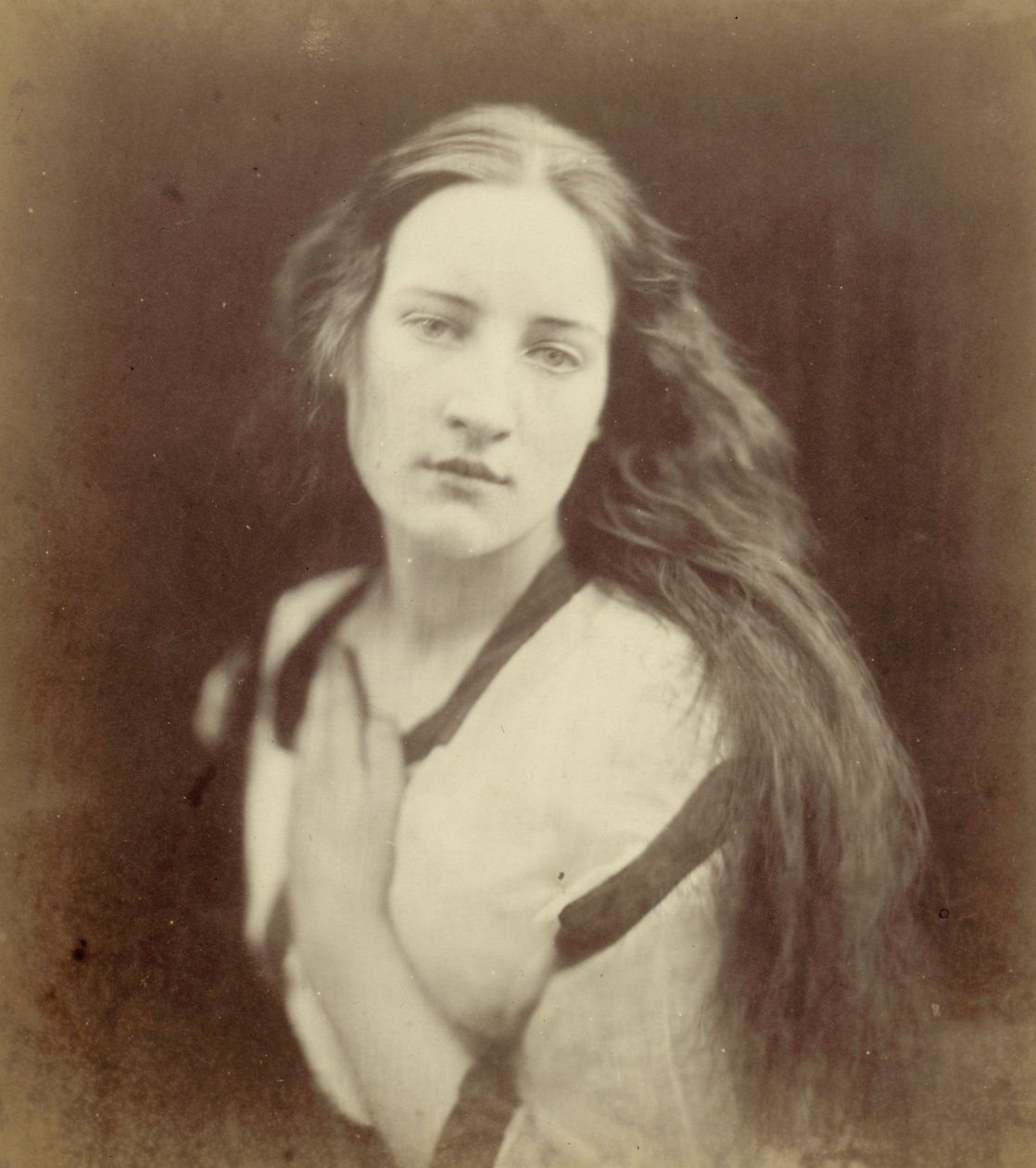 (»The Echo«), Hattie Campbell af Julia Margaret Cameron