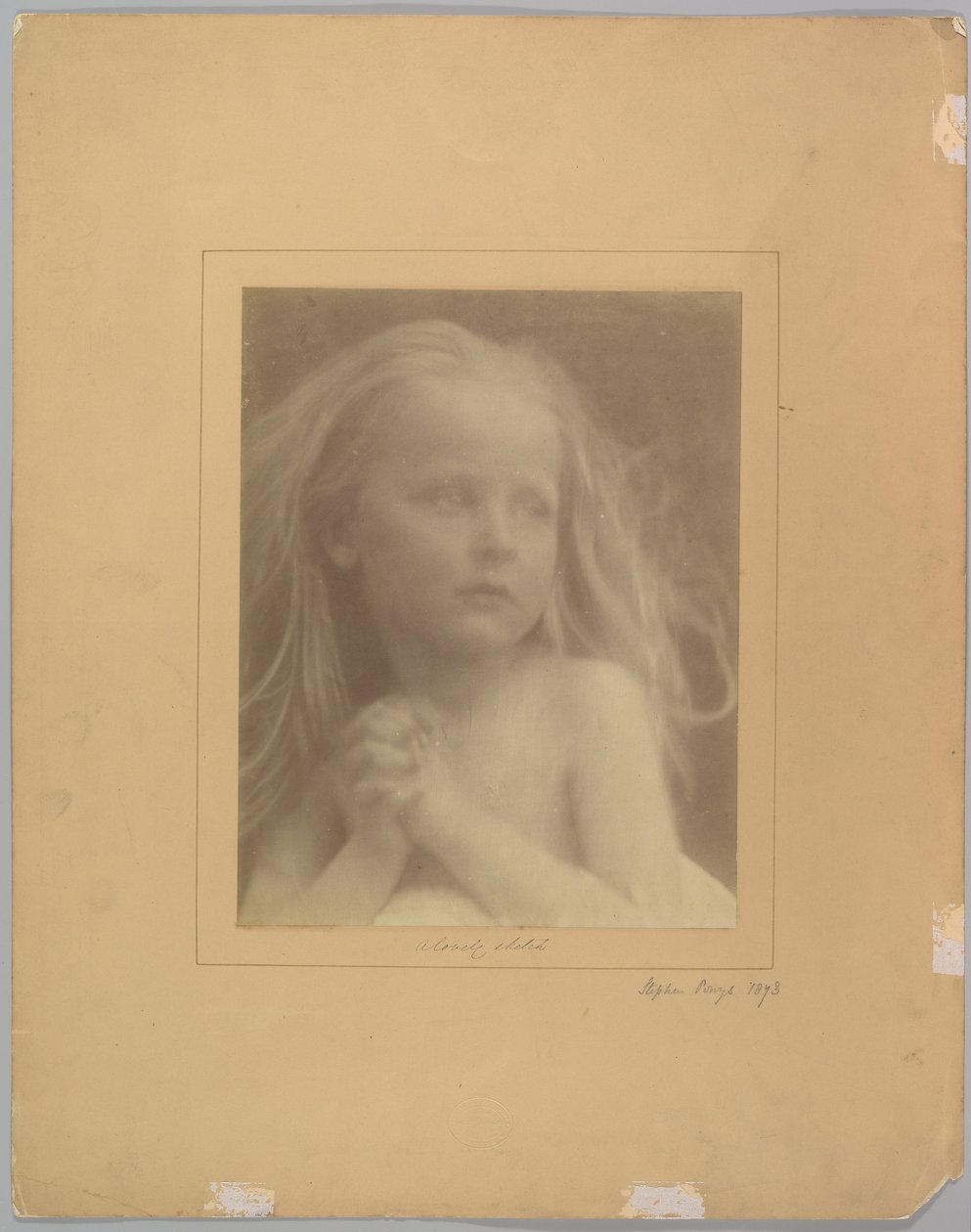 En dejlig skitse af Julia Margaret Cameron