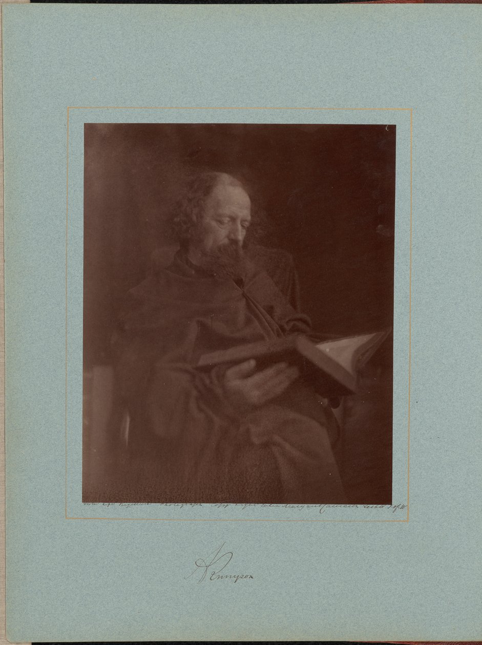 A. Tennyson af Julia Margaret Cameron