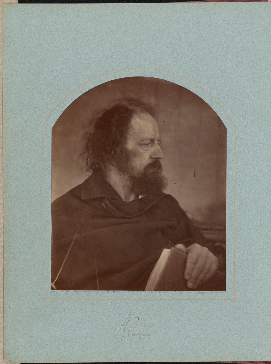 A. Tennyson af Julia Margaret Cameron