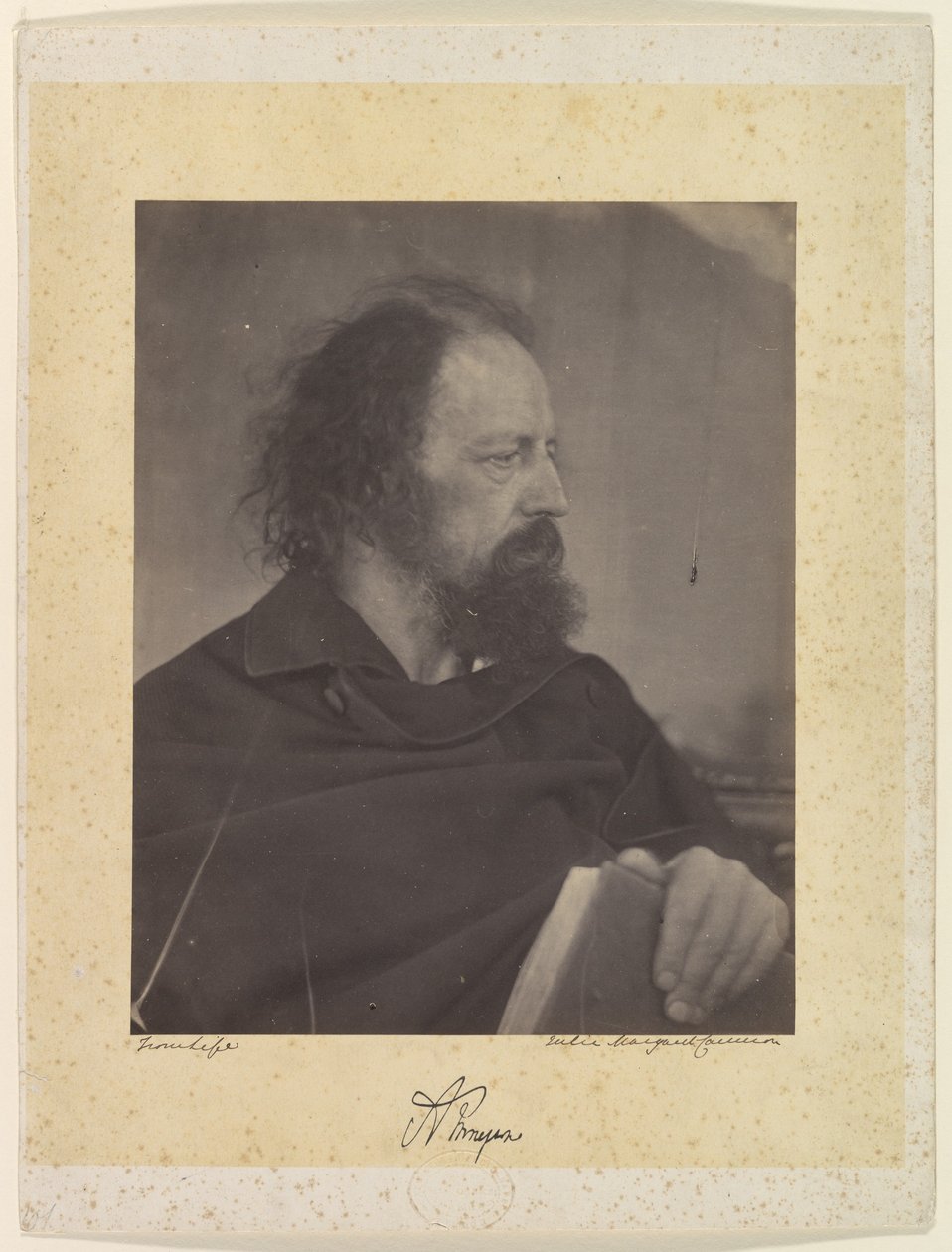 Alfred, Lord Tennyson af Julia Margaret Cameron