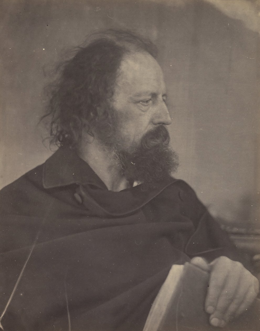 Alfred, Lord Tennyson, 1865. af Julia Margaret Cameron