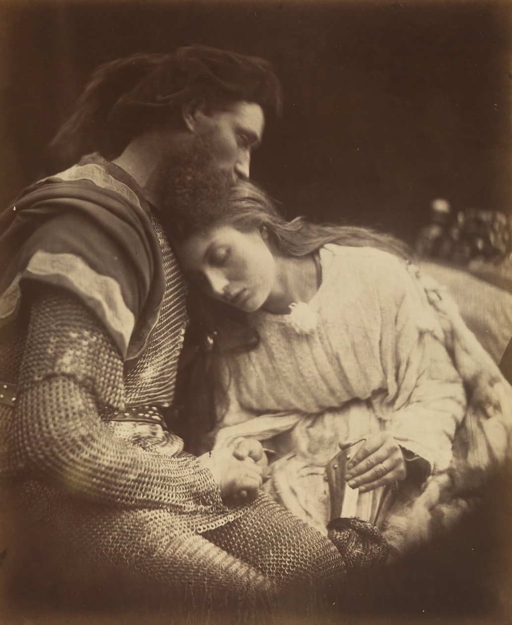 Alfred Tennysons Idylls of the King og andre digte, 1874. af Julia Margaret Cameron