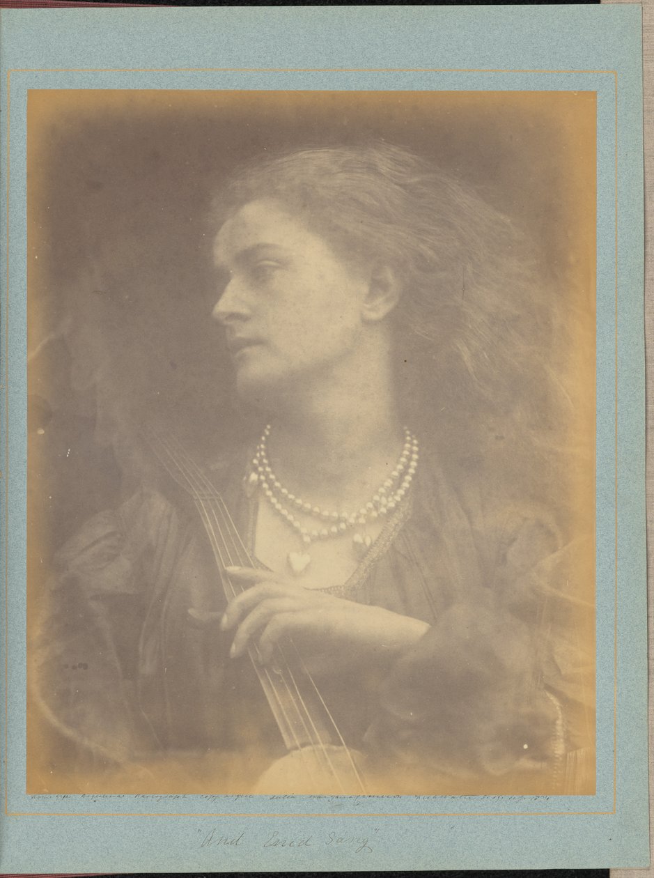 "Og Enid sang" af Julia Margaret Cameron