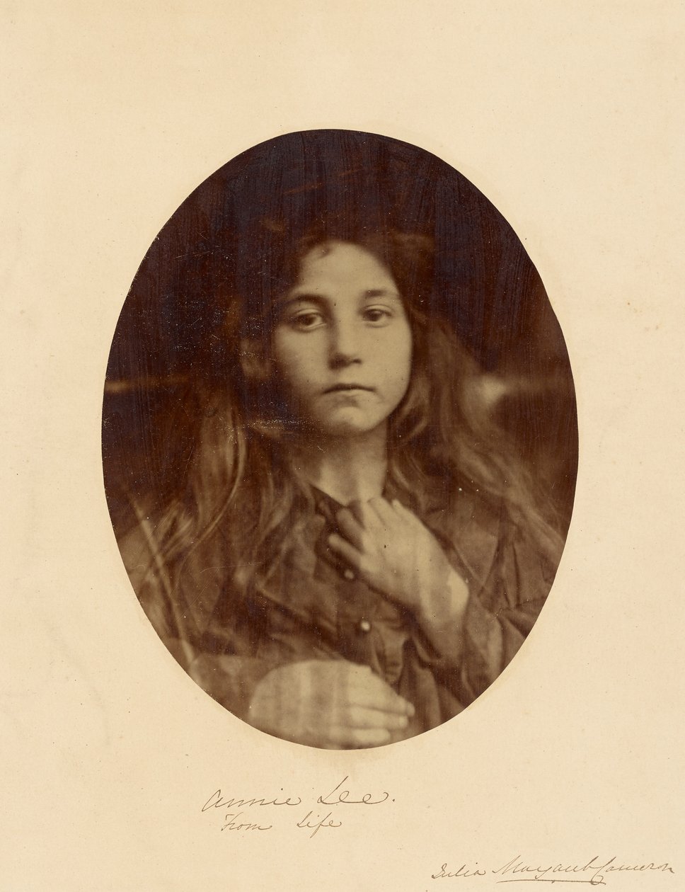 Annie Lee af Julia Margaret Cameron