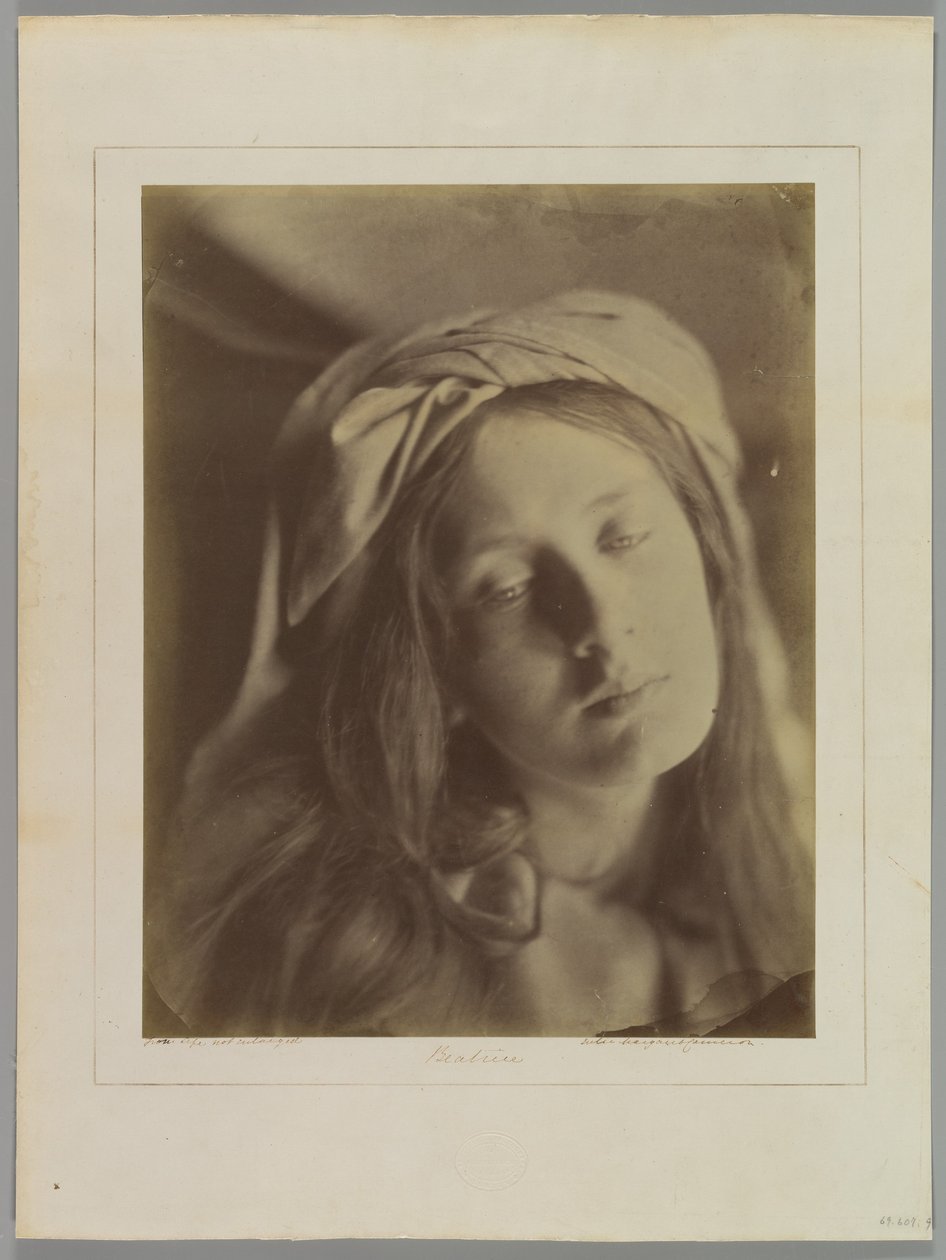 Beatrice af Julia Margaret Cameron