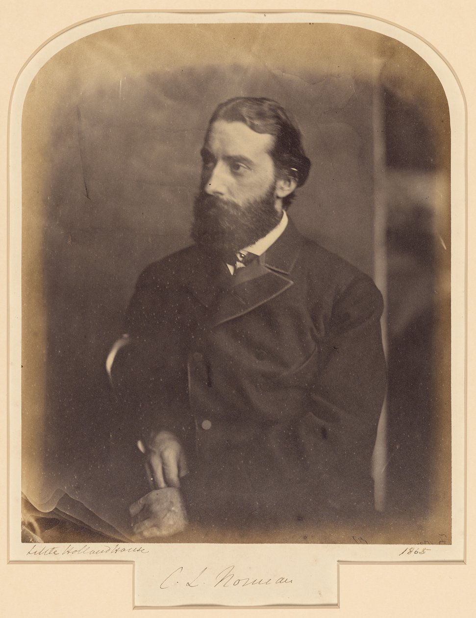 C.L. Norman af Julia Margaret Cameron