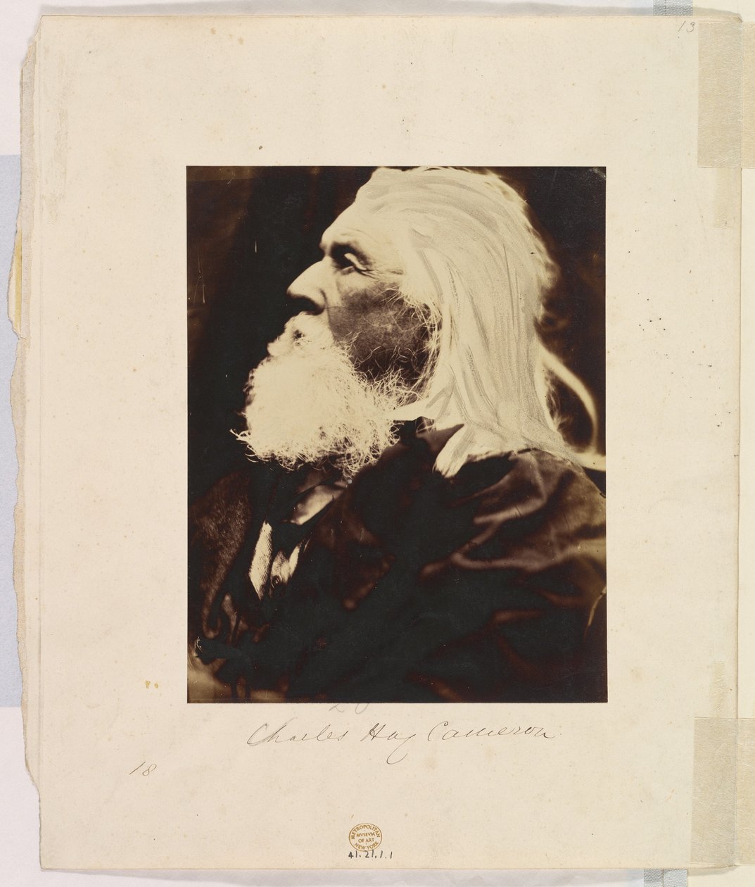 Charles Hay Cameron af Julia Margaret Cameron