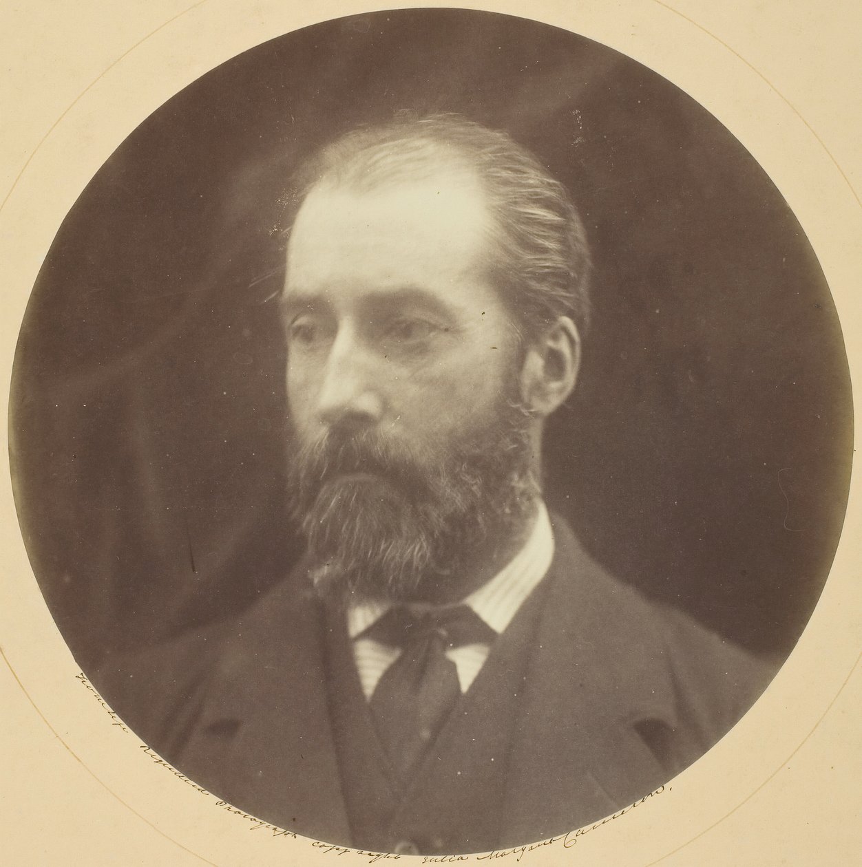 Charles Norman, 1874. af Julia Margaret Cameron