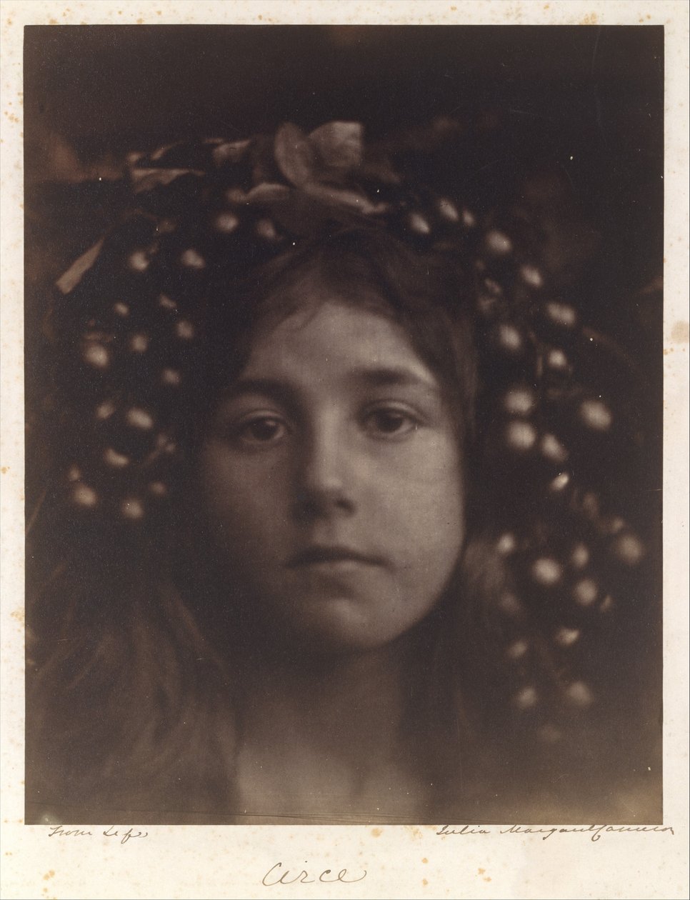 Circe af Julia Margaret Cameron