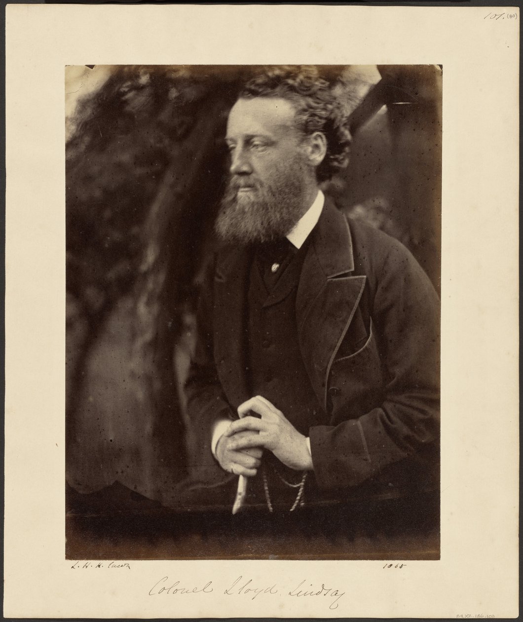 Oberst Lloyd Lindsay af Julia Margaret Cameron
