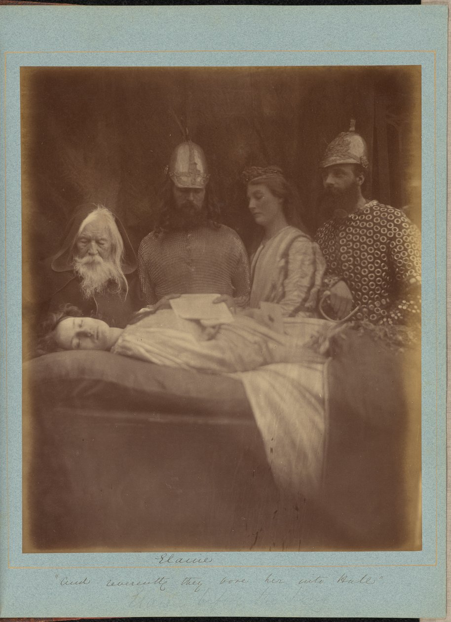 Elaine af Julia Margaret Cameron