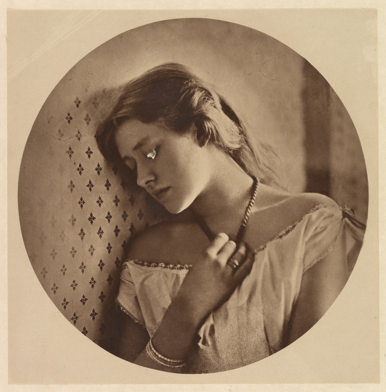 Ellen Terry, i en alder af 16 år af Julia Margaret Cameron