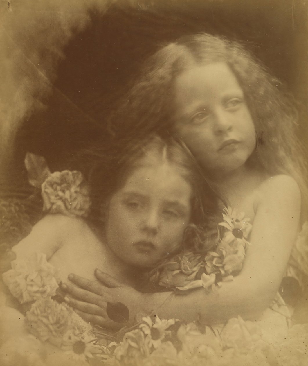 Engelske blomster, 1873. af Julia Margaret Cameron