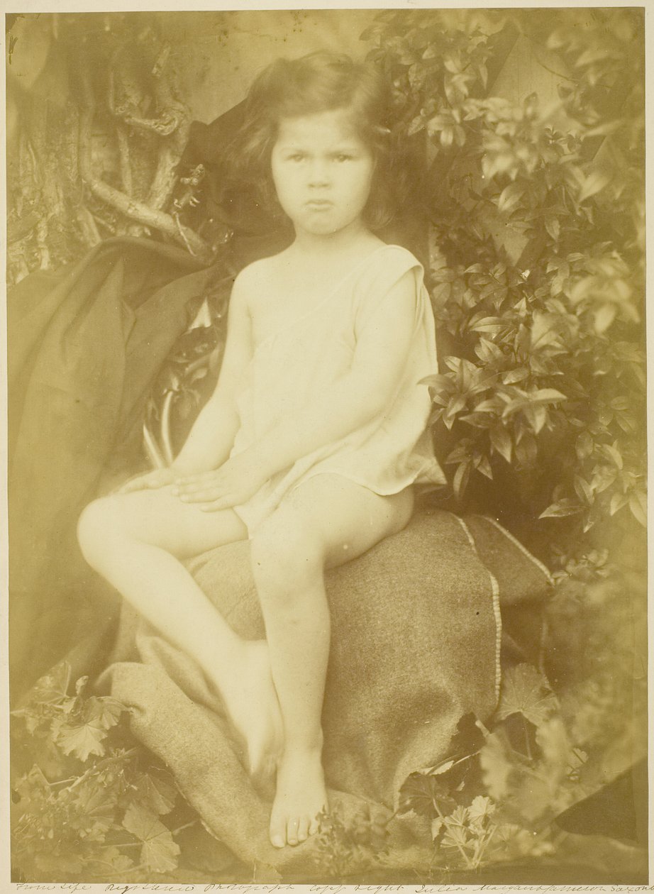 George Duckworth (Studie for spædbarnet Saint John) af Julia Margaret Cameron